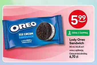 Żabka Lody Oreo Sandwich oferta