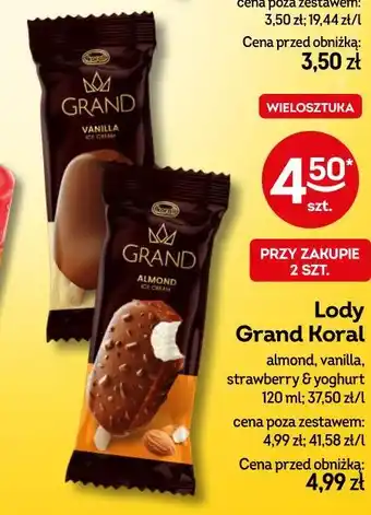 Żabka Lody Grand Koral oferta