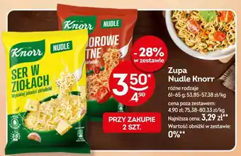 Żabka Zupa Nudle Knorr oferta