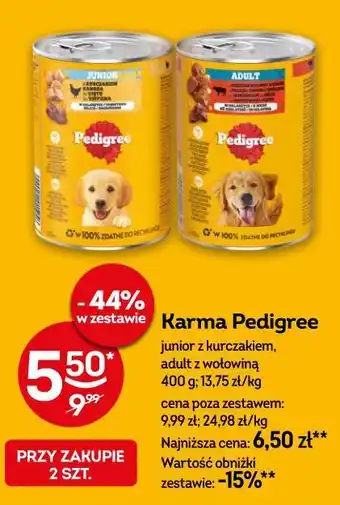 Żabka Karma Pedigree oferta