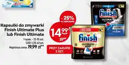 Żabka Kapsułki do zmywarki Finish Ultimate Plus lub Finish Ultimate oferta