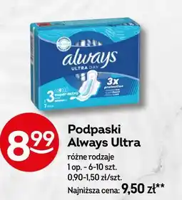 Żabka Podpaski Always Ultra oferta