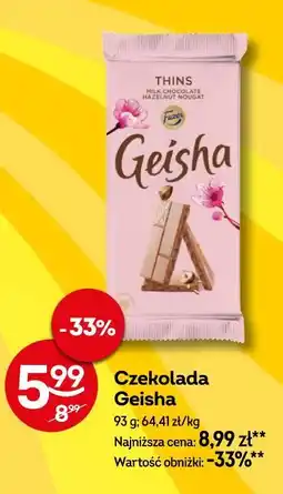 Żabka Czekolada Geisha oferta