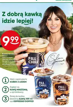Żabka Zestaw Kawa mrożona: Kawa na ciepło lub espresso doppio + Kubek z lodem FILL&CHILL oferta
