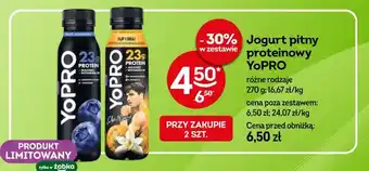 Żabka Jogurt pitny proteinowy YoPRO oferta