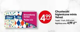 Żabka Chusteczki higieniczne minis Velvet oferta