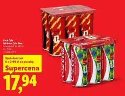 Lidl Coca Cola lub Coca Cola Zero oferta