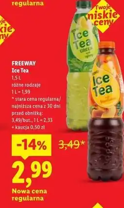Lidl FREEWAY Ice Tea oferta