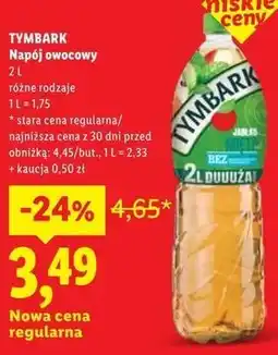 Lidl Tymbark Napój owocowy oferta