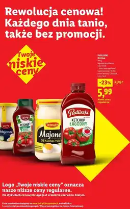Lidl PUDLISZKI Ketchup oferta