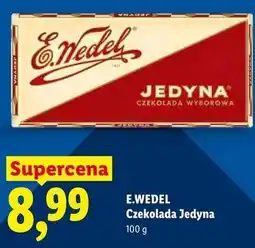 Lidl E.Wedel Czekolada Jedyna oferta