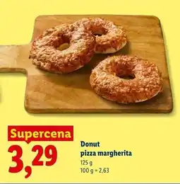 Lidl Donut pizza margherita oferta