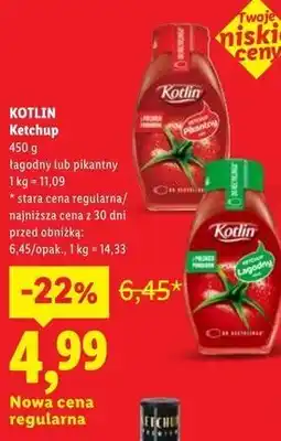Lidl KOTLIN Ketchup oferta