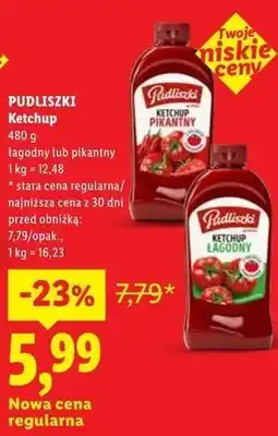 Lidl PUDLISZKI Ketchup oferta