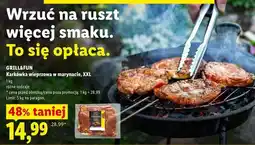 Lidl GRILL&FUN Karkówka wieprzowa w marynacie, XXL oferta