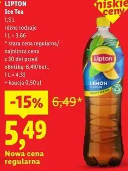 Lidl Lipton Ice Tea oferta
