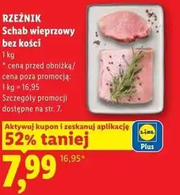 Lidl Schab wieprzowy bez kości oferta