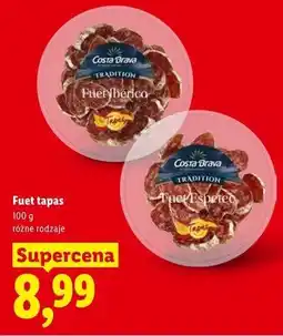 Lidl Fuet tapas oferta