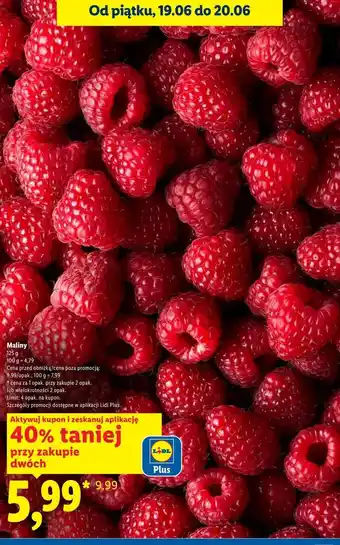 Lidl Maliny oferta