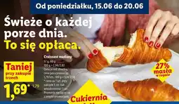 Lidl Croissant maślany oferta