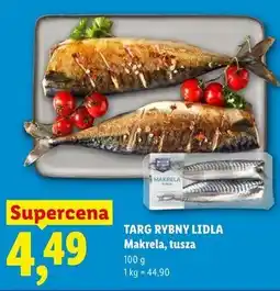 Lidl TARG RYBNY LIDLA Makrela, tusza oferta
