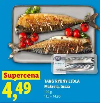 Lidl TARG RYBNY LIDLA Makrela, tusza oferta
