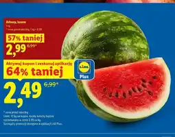 Lidl Arbuzy, luzem oferta