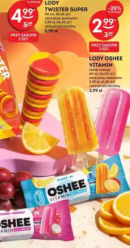 Żabka Lody Oshee Vitamin oferta