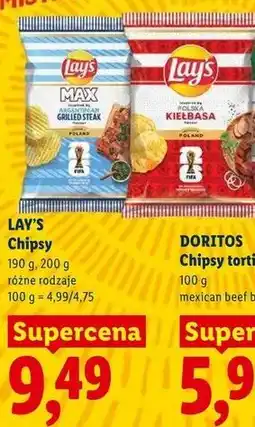 Lidl LAY'S Chipsy oferta