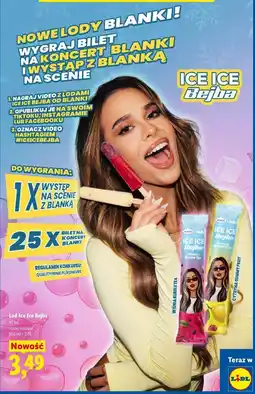 Lidl Lód Ice Ice Bejba oferta
