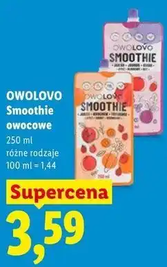 Lidl OWOLOVO Smoothie owocowe oferta