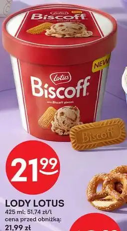 Żabka LODY LOTUS oferta