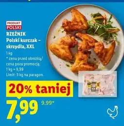 Lidl RZEŹNIK Polski kurczak - skrzydła, XXL oferta
