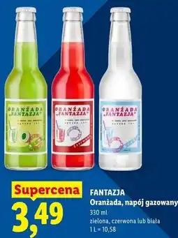 Lidl FANTAZJA Oranżada, napój gazowany oferta