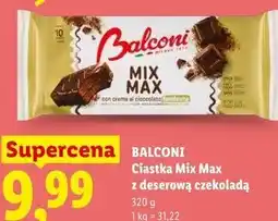Lidl BALCONI Ciastka Mix Max z deserową czekoladą oferta