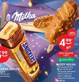 Żabka Lody Milka Chocolate Pretzel oferta