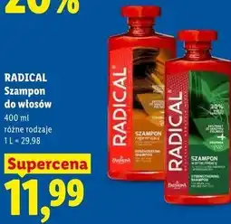 Lidl Radical Szampon do włosów oferta