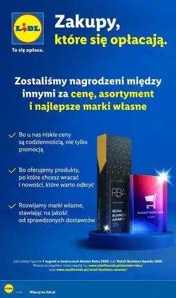 Lidl Zakupy, które się opłacają oferta