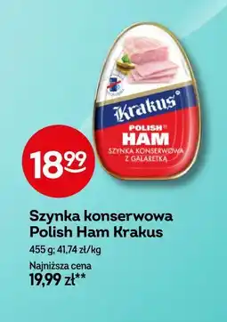 Żabka Szynka konserwowa Polish Ham Krakus oferta