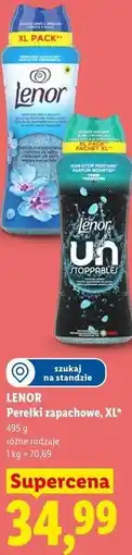 Lidl LENOR Perełki zapachowe, XL oferta