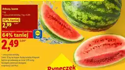 Lidl Arbuzy, luzem oferta