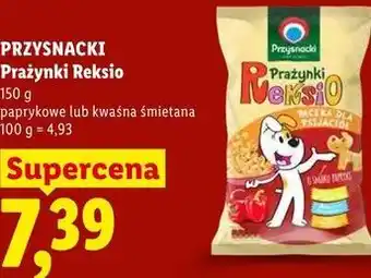 Lidl PRZYSNACKI Prażynki Reksio oferta