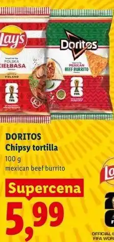 Lidl DORITOS Chipsy tortilla oferta