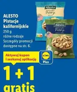 Lidl ALESTO Pistacje kalifornijskie oferta