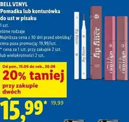 Lidl Bell Vinyl Pomadka lub konturówka do ust w pisaku oferta