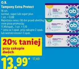 Lidl O.B. Tampony Extra Protect oferta