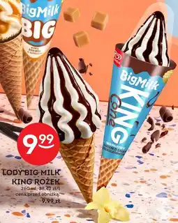 Żabka Lody Big Milk King Rożek oferta