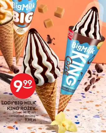 Żabka Lody Big Milk King Rożek oferta
