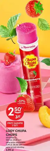 Żabka LODY CHUPA CHUPS strawberry oferta
