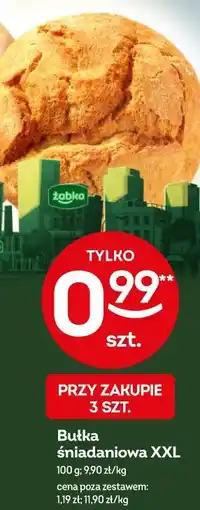 Żabka Bułka śniadaniowa XXL oferta